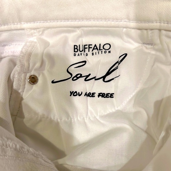 Buffalo David Bitton Kellie Jeans Semi High-Rise kick Crop, Classic 5 pocket - Picture 4 of 16
